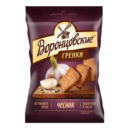 Греночки Воронцовские Чеснок 60 г
