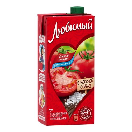 Нектар Любимый томат восстановленный с мякотью 950 мл