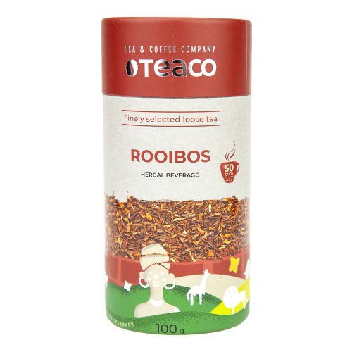 Травяной чай Teaco Чайная библиотека Ройбуш листовой 100 г - купить с ...