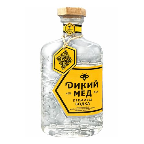 Водка Дикий мед Премиум 500 мл