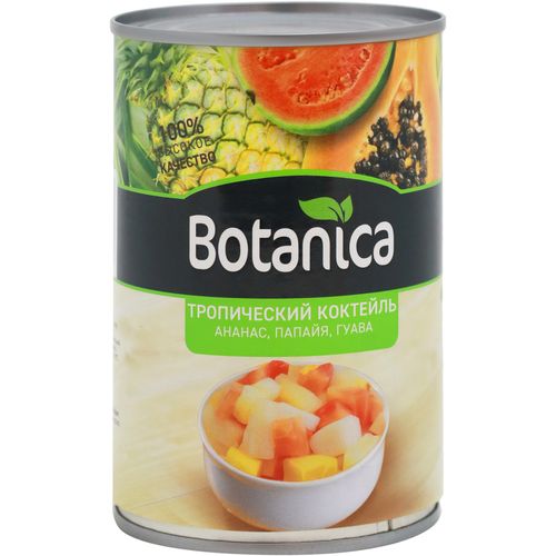 Коктейль Botanica Тропический кусочки в собственном соку 425 г - купить ...