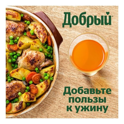 Напиток сокосодержащий Добрый персик-яблоко 1 л