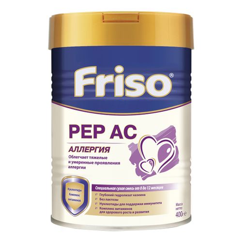 Смесь Frisolac Gold Pep AC молочная сухая для детей с рождения и до 6 ...