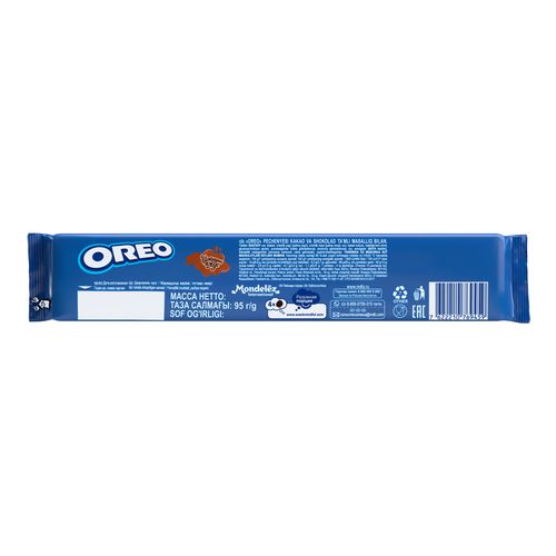 Печенье OREO с какао и начинкой со вкусом шоколада 95 г