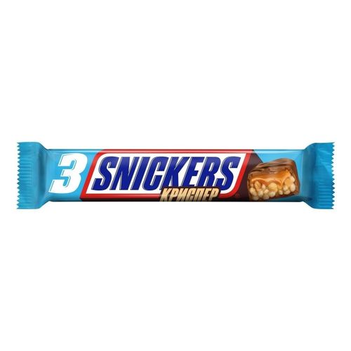 Батончик Snickers Crisper шоколадный 60 г