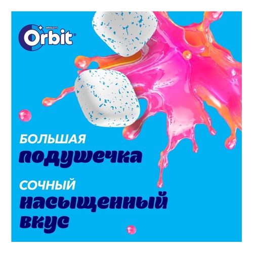 Жевательная резинка Orbit Refreshers Тропический микс 16 г
