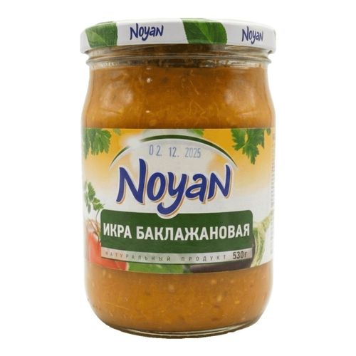 Икра Noyan из баклажанов стерилизованная 530 г