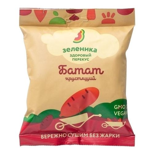 Снеки овощные Зеленика батат 30 г