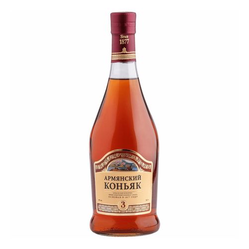 Коньяк Армянский 3 звезды 500 мл
