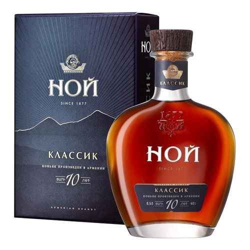 Коньяк Ной Классик 10 лет 500 мл