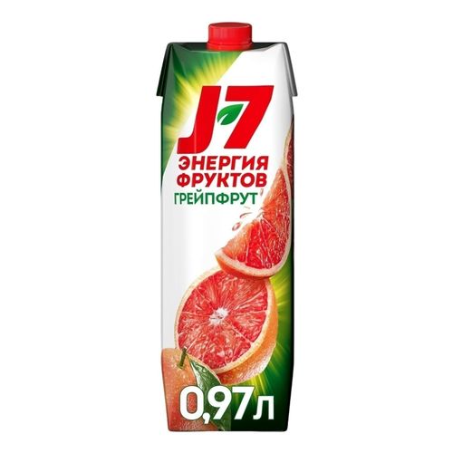 Нектар J7 грейпфрут с мякотью 970 мл