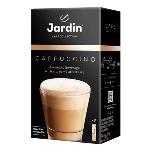Кофейный напиток Jardin Cappuccino в пакетиках 18 г х 8 шт