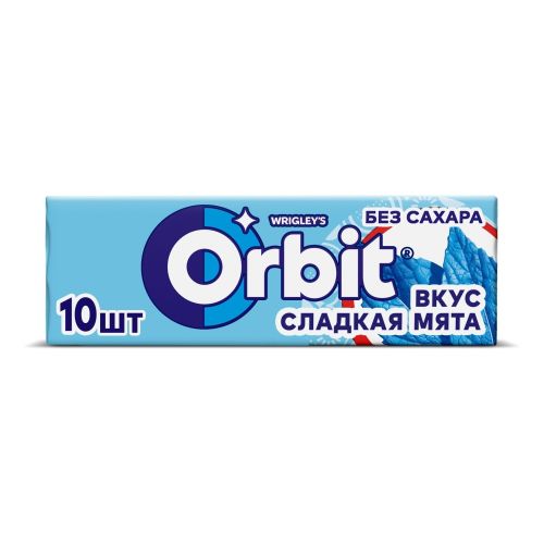 Жевательная резинка Orbit Сладкая мята 13,6 г