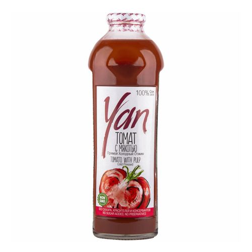 Сок Yan Organic томат с мякотью 930 мл