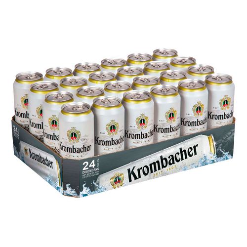 Пиво Krombacher Pils светлое фильтрованное 500 мл