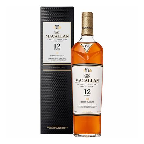 Виски The Macallan Sherry Oak 12 Years Old односолодовый 700 мл Шотландия