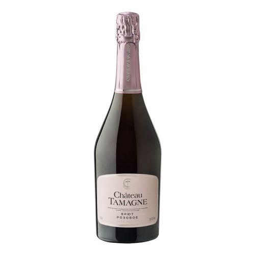 Вино игристое Chateau Tamagne Select Rose розовое брют 750 мл Россия