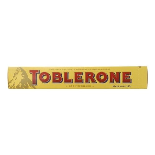 Шоколад Toblerone молочный с нугой-медом 100 г
