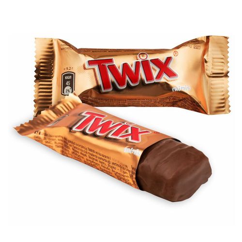 Батончик Twix Minis шоколадный с печеньем-карамелью 184 г