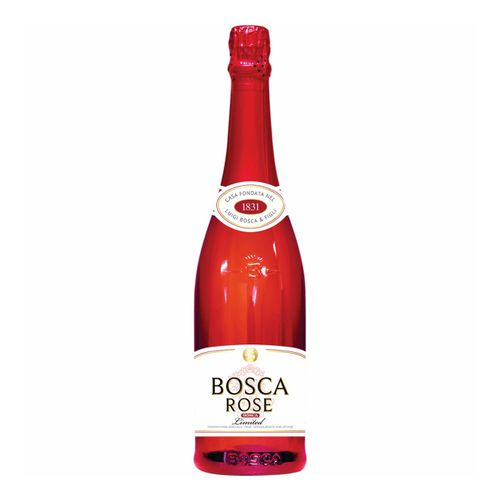 Винный напиток игристый Bosca Rose розовый полусладкий 750 мл Литва