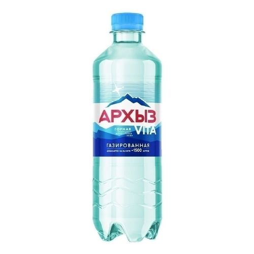 Вода минеральная природная Архыз Vita газированная столовая 500 мл