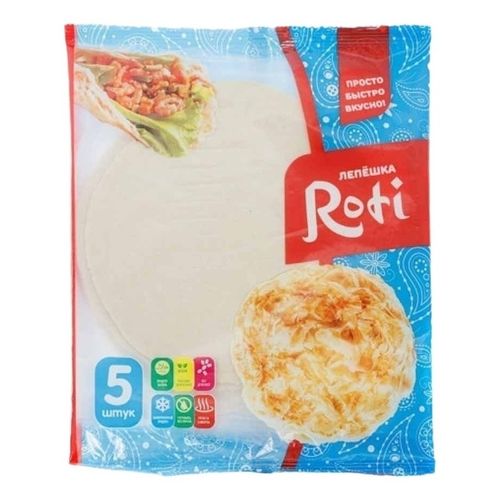 Лепешка Roti пшеничная замороженная 450 г