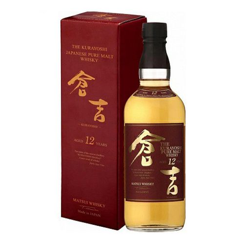 Виски The Kurayoshi Pure Malt 12 лет купажированный 700 мл Япония