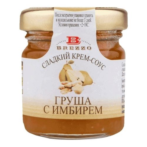 Соус Brezzo Груша с имбирем сладкий 40 г