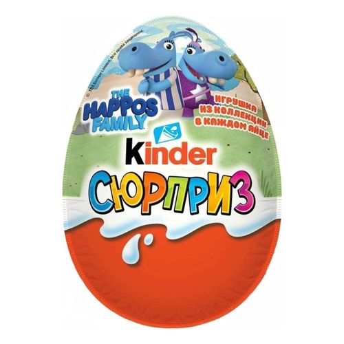 Яйцо шоколадное Kinder Сюрприз 20 г в ассортименте ( дизайн и выпуск по наличию )