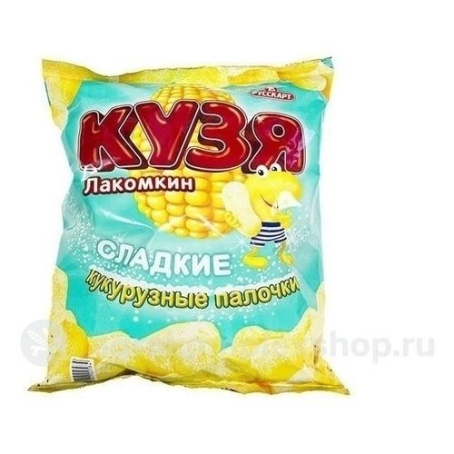 Кукурузные палочки Кузя Лакомкин Палочки с сахарной пудрой 100 г