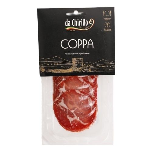 Шейка сыровяленая Da Chirillo Coppa, 70 г