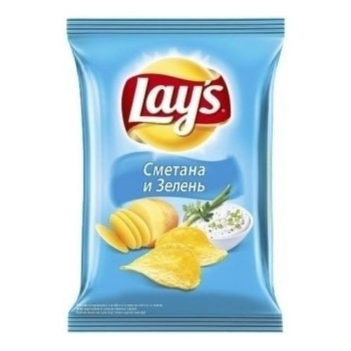 Чипсы картофельные Lay's сметана-зелень 140 г