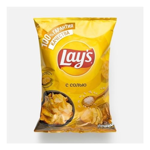 Чипсы картофельные Lay's соль 140 г