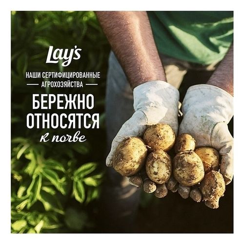 Чипсы картофельные Lay's соль 140 г