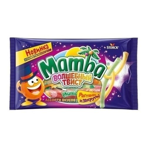 Конфеты жевательные Mamba Волшебный твист 70 г