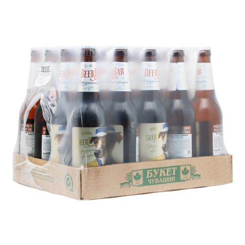 Пиво Букет Чувашии Породистый крафт эль светлое 450 мл