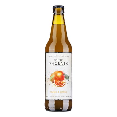 Медовуха White Phoenix манго-цитрус фильтрованная пастеризованная 450 мл
