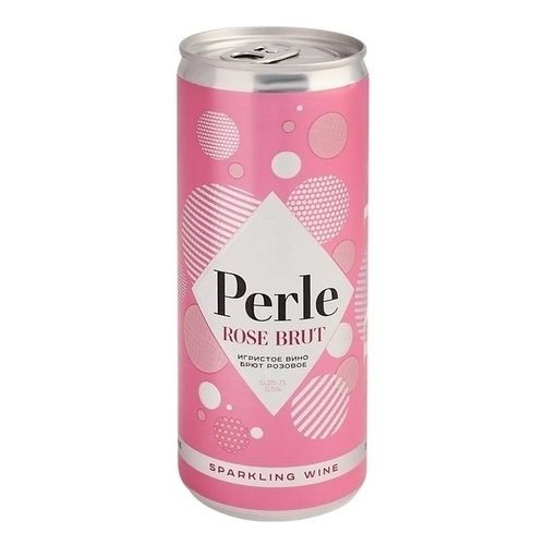 Вино игристое La Petite Perle розовое брют 250 мл Россия