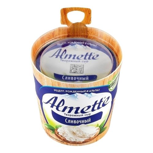 Сыр творожный Almette Сливочный 60% БЗМЖ 150 г