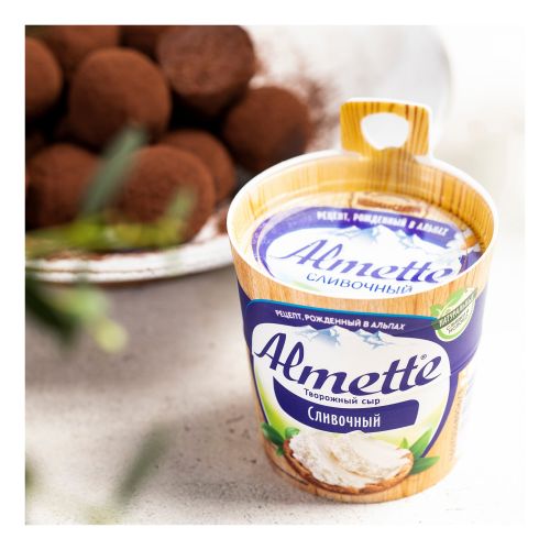Сыр творожный Almette Сливочный 60% БЗМЖ 150 г