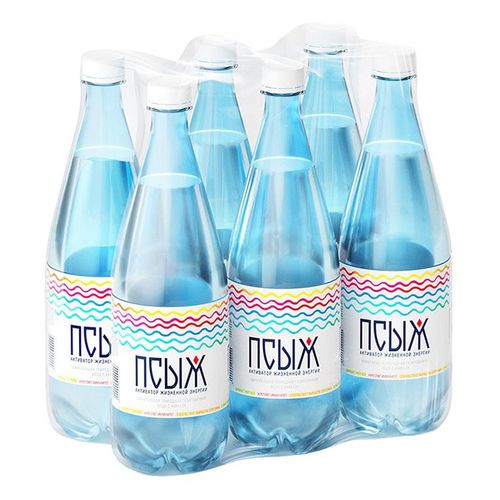 Вода минеральная Псыж газированная лечебно-столовая 1 л