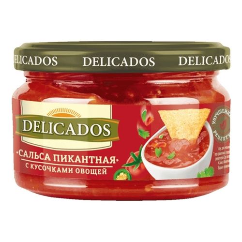 Соус Delicados сальса пикантная овощной 200 г