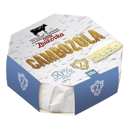 Сыр мягкий White Cheese from Zhukovka Камбоцола 50% БЗМЖ 125 г