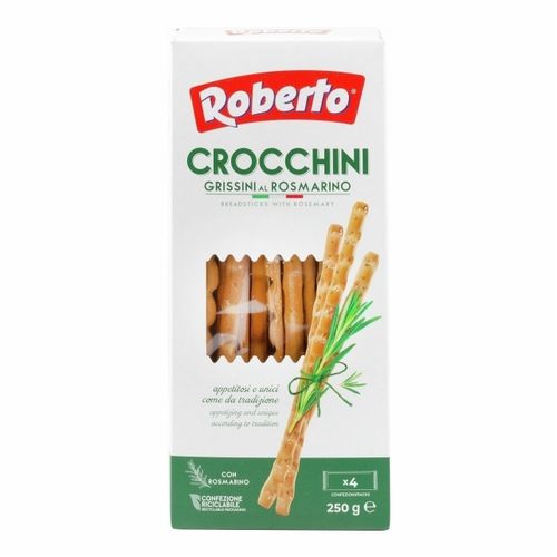 Хлебные палочки Roberto Гриссини Кроккини с розмарином 250 г