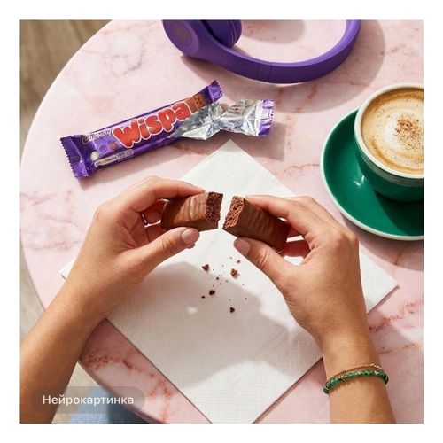 Батончик Wispa шоколадный воздушный 36 г