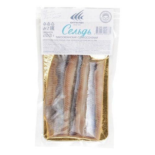 Kuper Fish Сельдь Extra fish слабосоленая филе 200 г в АШАН - купить с доставкой ...
