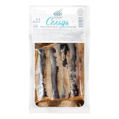 Kuper Fish Сельдь Extra fish слабосоленая филе 200 г в АШАН - купить с доставкой ...