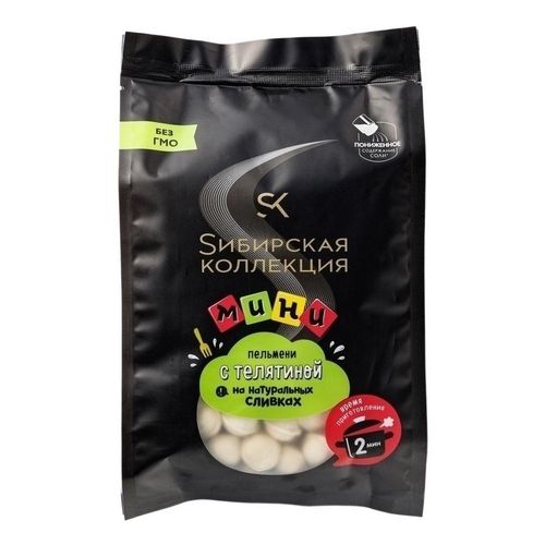 Пельмени Сибирская Коллекция Мини с телятиной 700 г