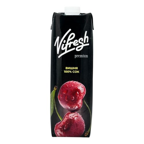 Сок Vifresh вишнёвый восстановленный 1 л