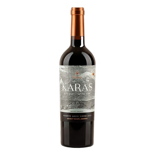 Вино Tierras de ArmeniaKaras Single Vineyard Areni Ararat Valley красное сухое 750 мл Армения